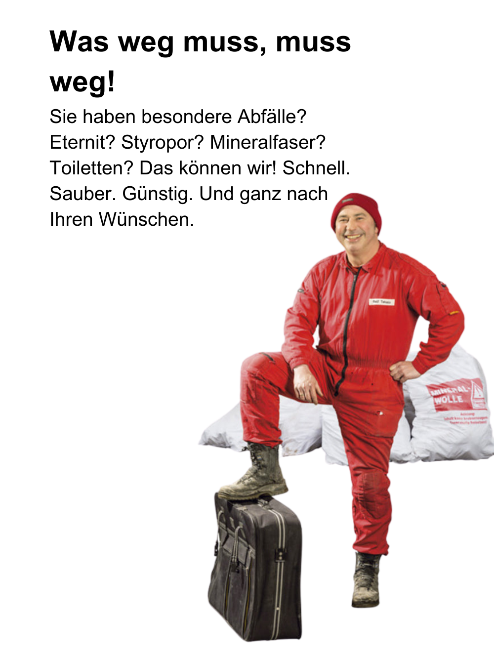 Mineralwolle entsorgen