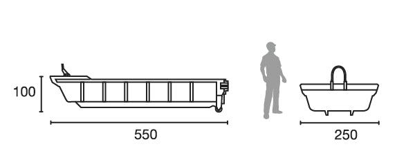 Abrollcontainer 10m3