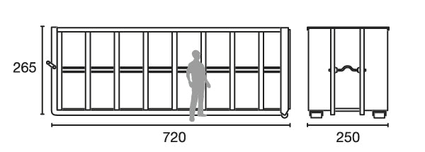 Abrollcontainer 40m3