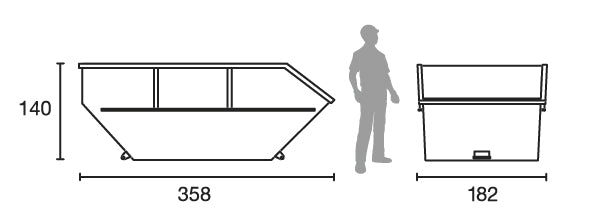 Absetzmulde 7m3